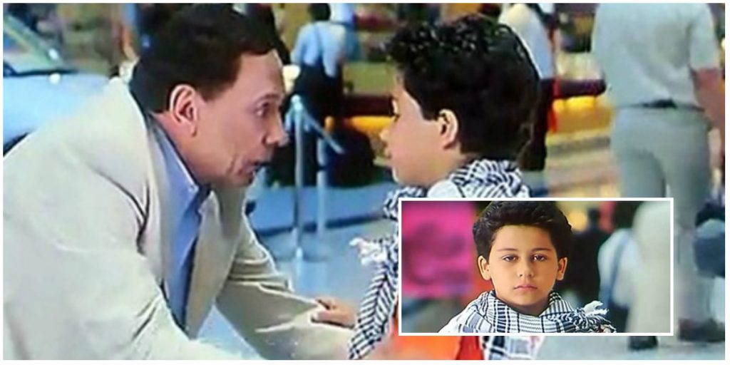 الطفل إياد الفلسطيني من فيلم "السفارة في العمارة"
