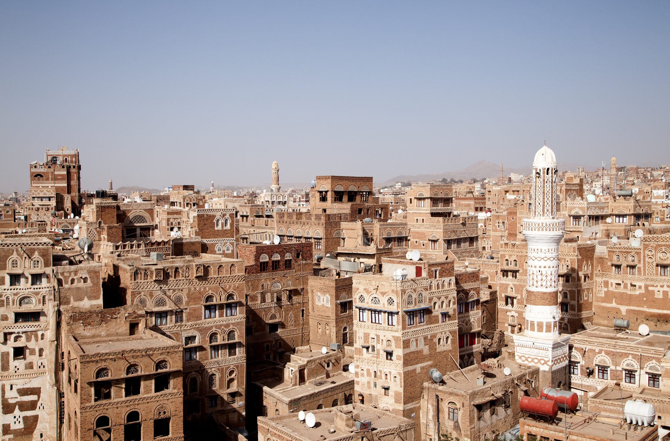 صورة لصنعاء القديمة