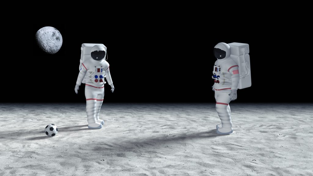 إرسال البشر إلى القمر