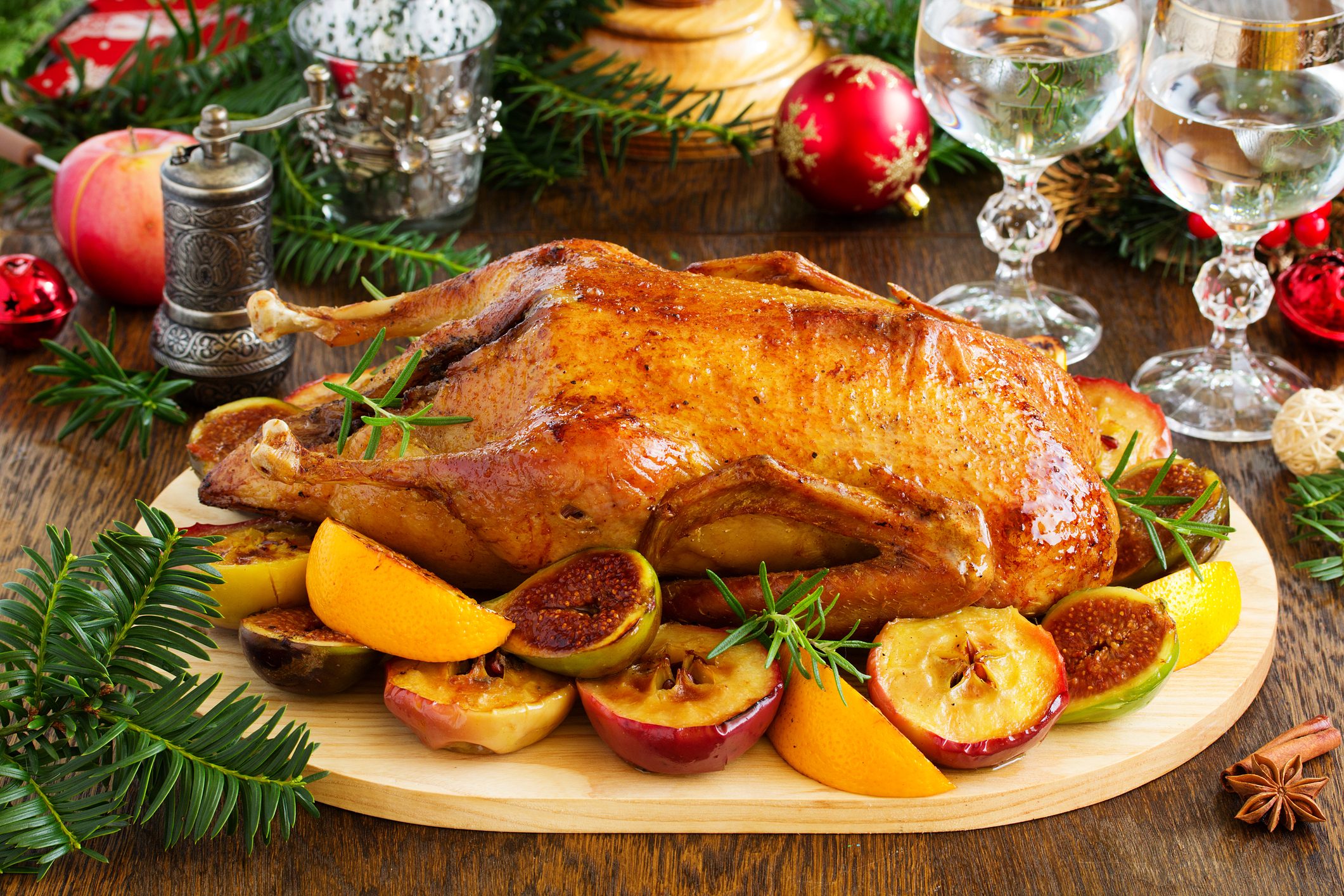 وصفة البط بالتين والزعتر