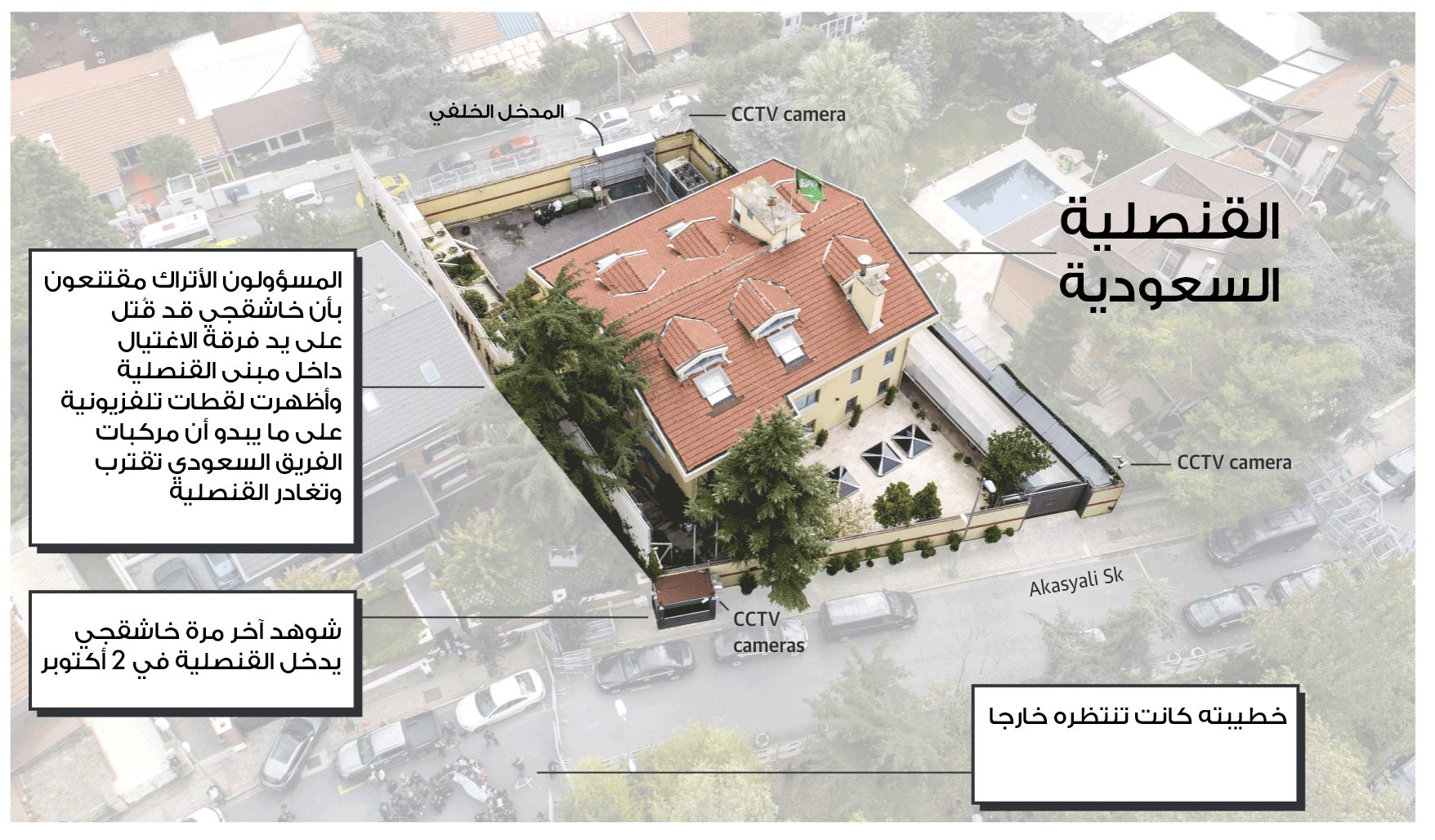 مقر القنصلية السعودية في إسطنبول