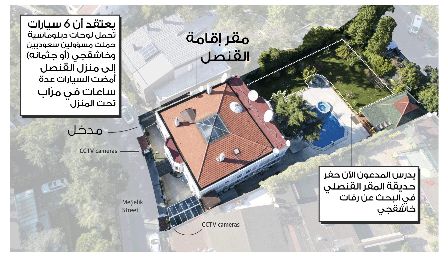 مقر إقامة القنصل السعودي في إسطنبول