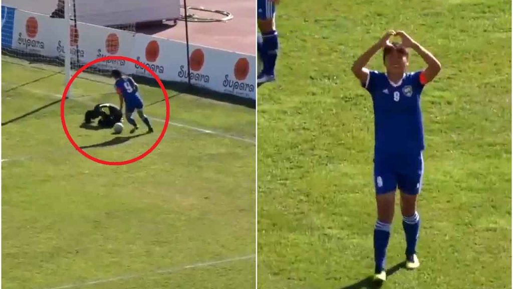 اللاعبة اتُهمت بفعل تصرف غير رياضي