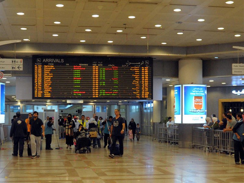 اغلاق مطار الكويت