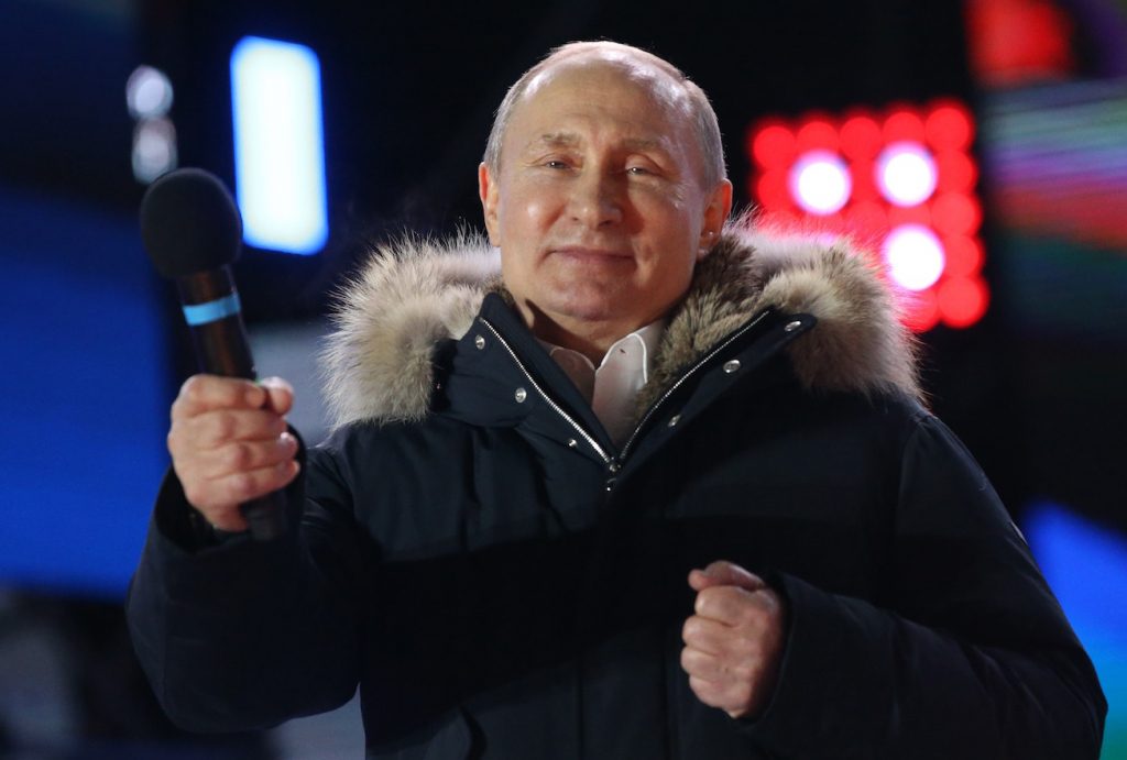 الرئيس الروسي فلاديمير بوتين