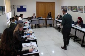 أميرة أردنية في معهد "يونس إمرة"