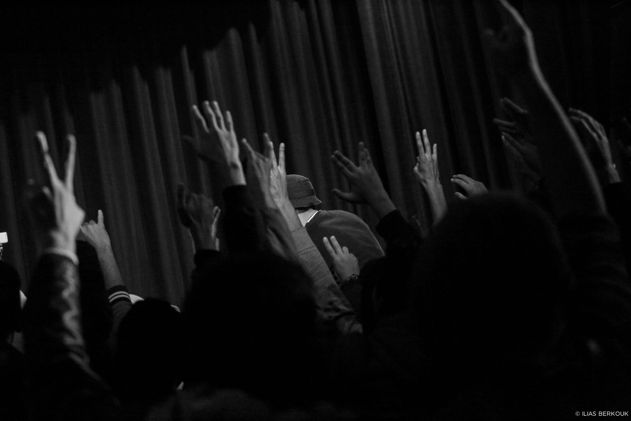 تفاعل الحضور مع مغنّي الراب المغربي "نيسيو"