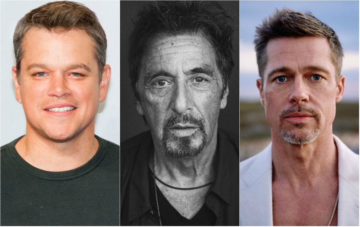 براد بيت وآل باتشينو ومات ديمون