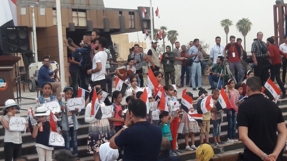 الموصل تحاول تسخير الفن لإعادة الإعمار