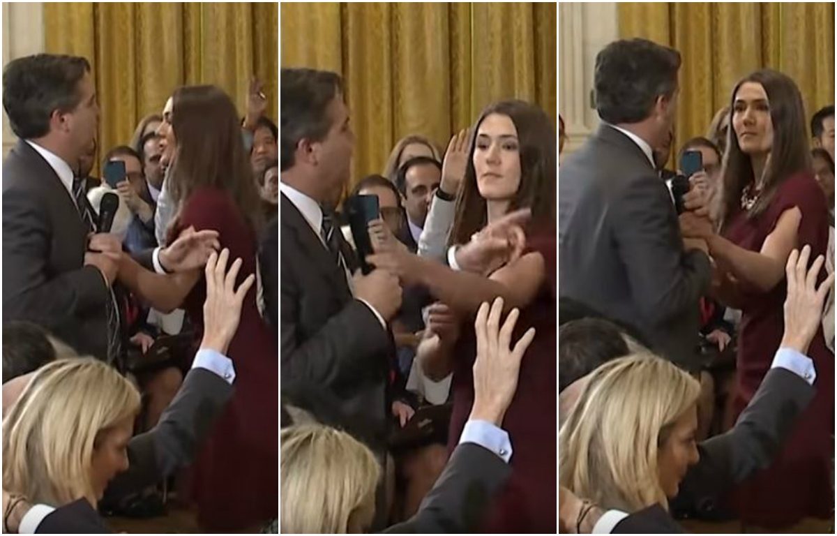 مراسل CNN متهم بلمس فتاة البيت الأبيض