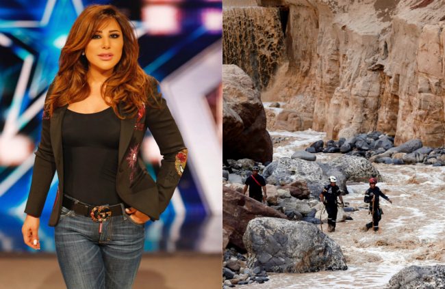 نجوى كرم تتضامن مع ضحايا فاجعة البحر الميت وتلغي حفل الأردن.. ومطالبات بإلغاء حفل وائل كفوري