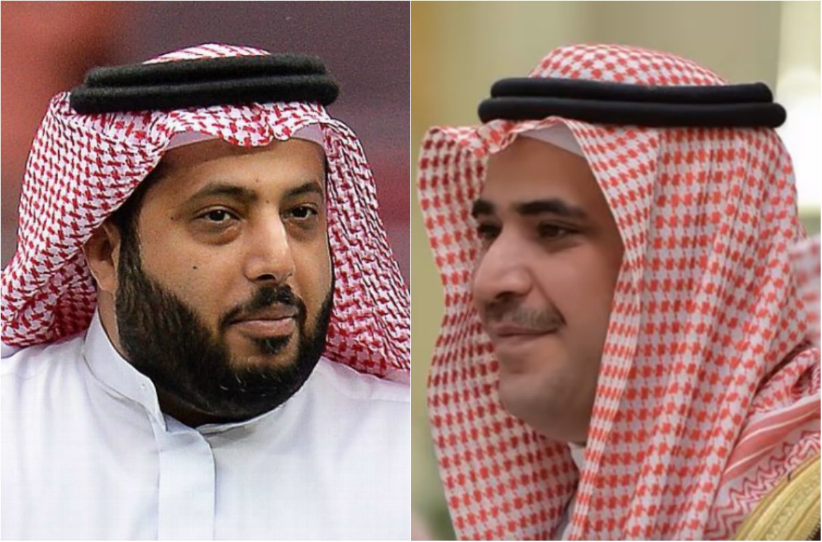 سعود القحطاني وتركي آل الشيخ