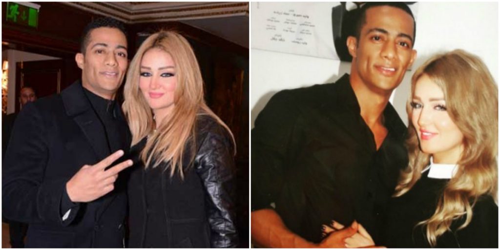 إصابة زوجة محمد رمضان في حادث سير