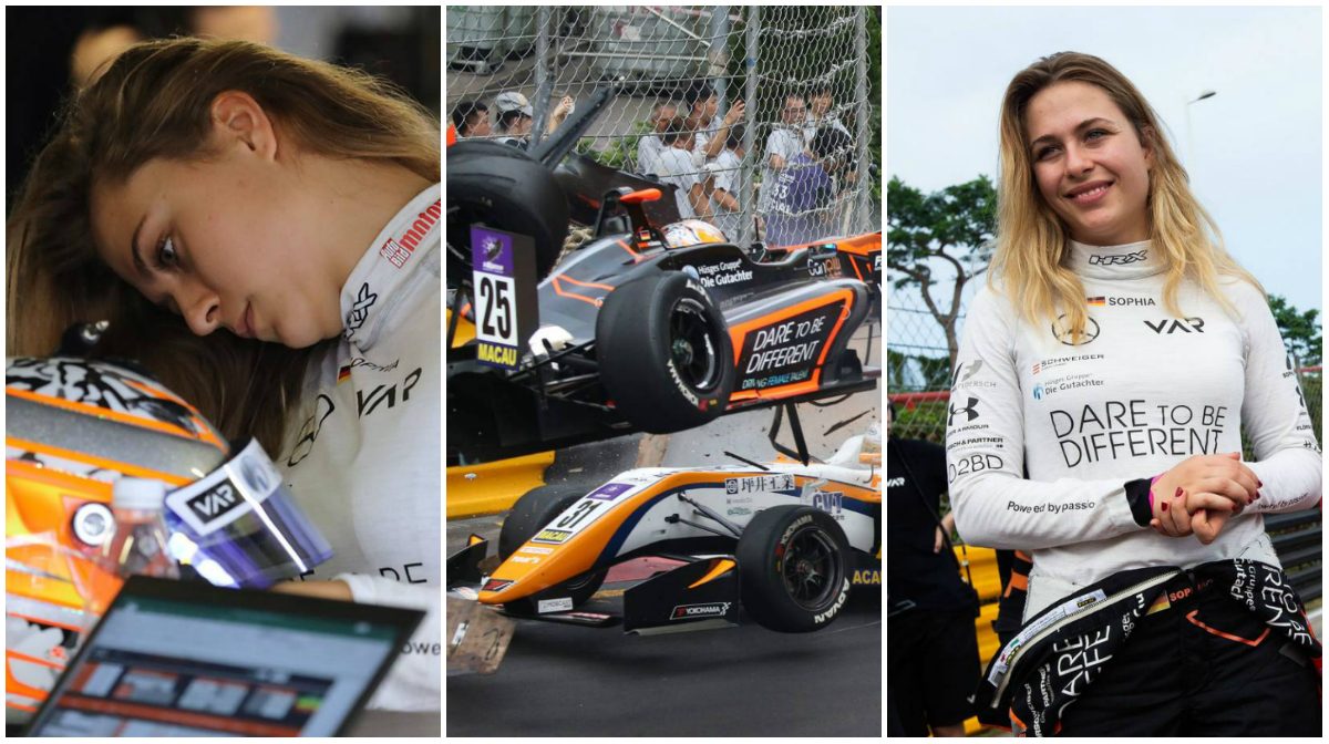 صوفيا فلورش تعرّضت لكسر في العمود الفقري