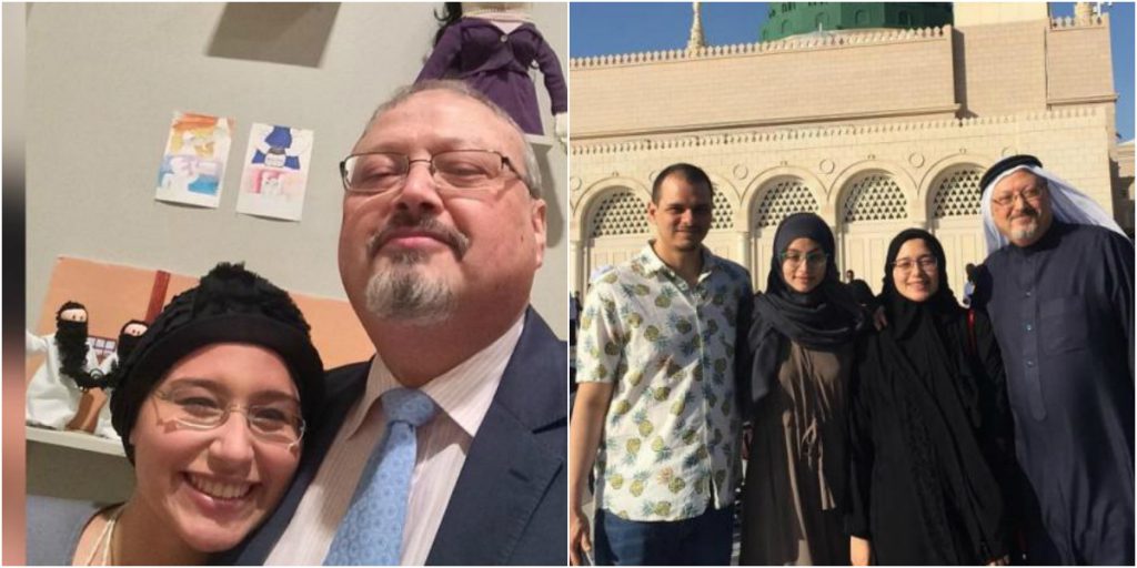 ابنتا خاشقجي تكتبان عن ابيهما