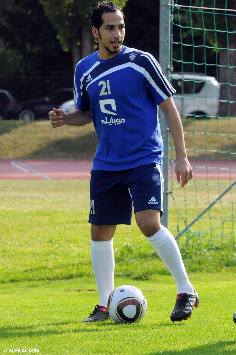 لاعب الهلال السعودي السابق سلطان البرقان (المركز الإعلامي لنادي الهلال)