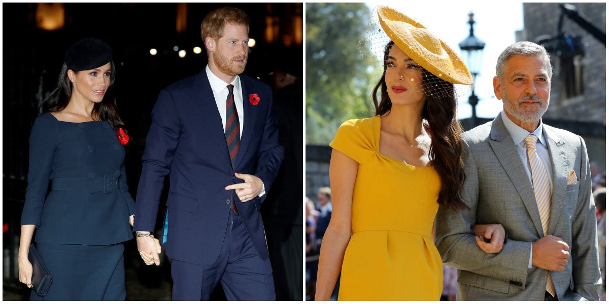 جورج وأمل كلوني مقربان من الأمير هاري وميغان ماركل إلى درجة أنهم اختيرا لمهمة مميزة لمولودهما القادم  