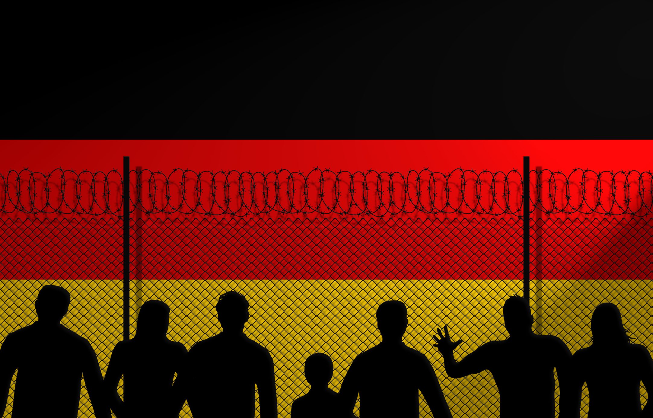 سوريين يريدون الذهاب لألمانيا