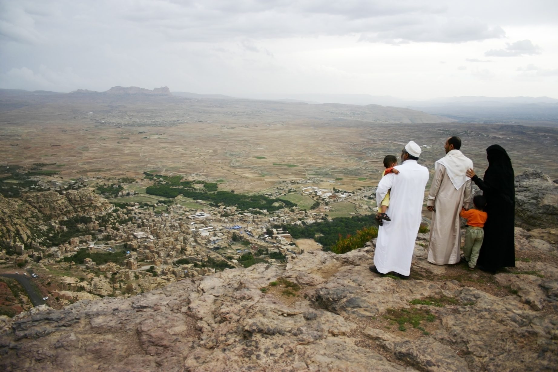 منظر عام من الجزيرة العربية