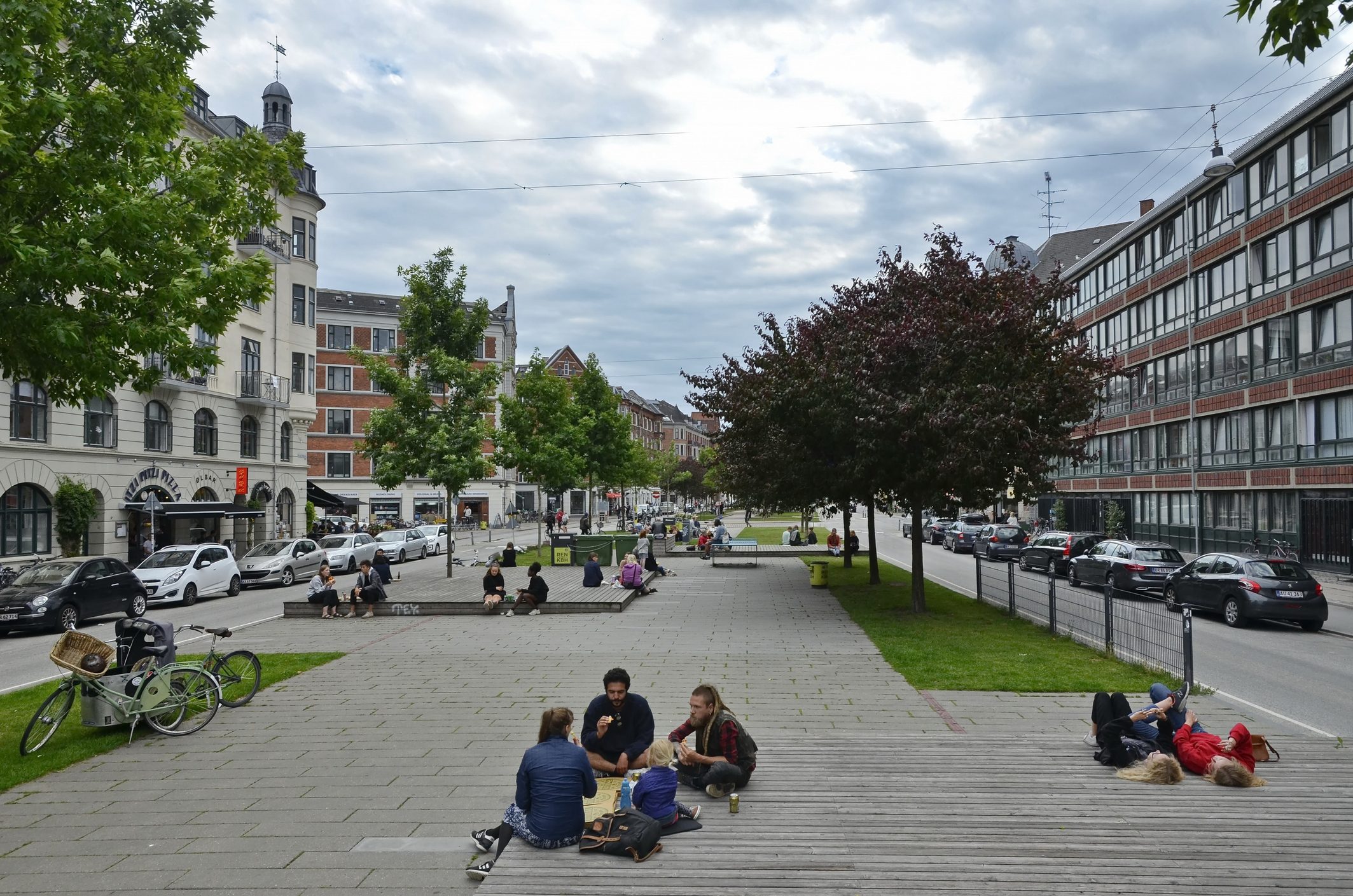 حديقة جيب Sønder Boulevard في كوبنهاغن / iStock