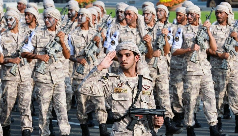 الجيش القطري الحصار المفروض على قطر