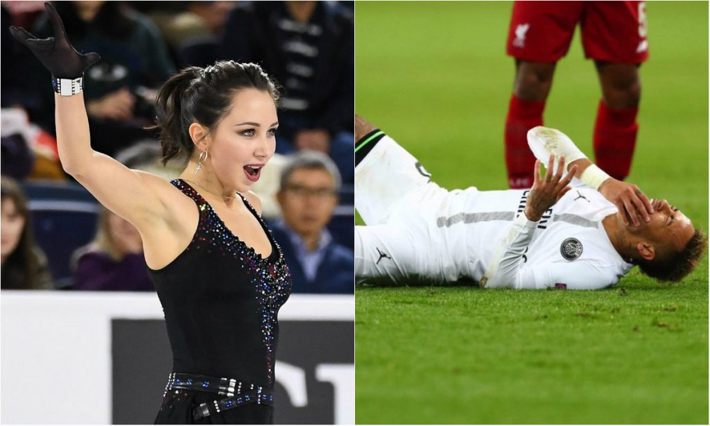 نيمار خلال مباراة باريس سان جيرمان وليفربول