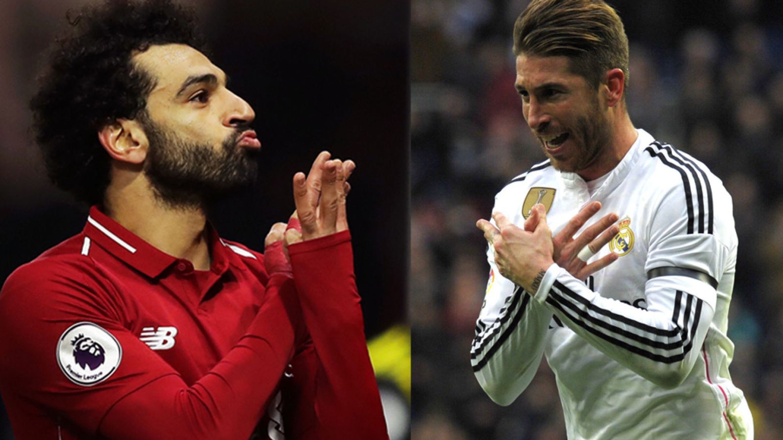 احتفال محمد صلاح بنفس طريقة راموس