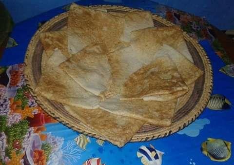 خبز الكابد يمكن تناوله مع الطعام