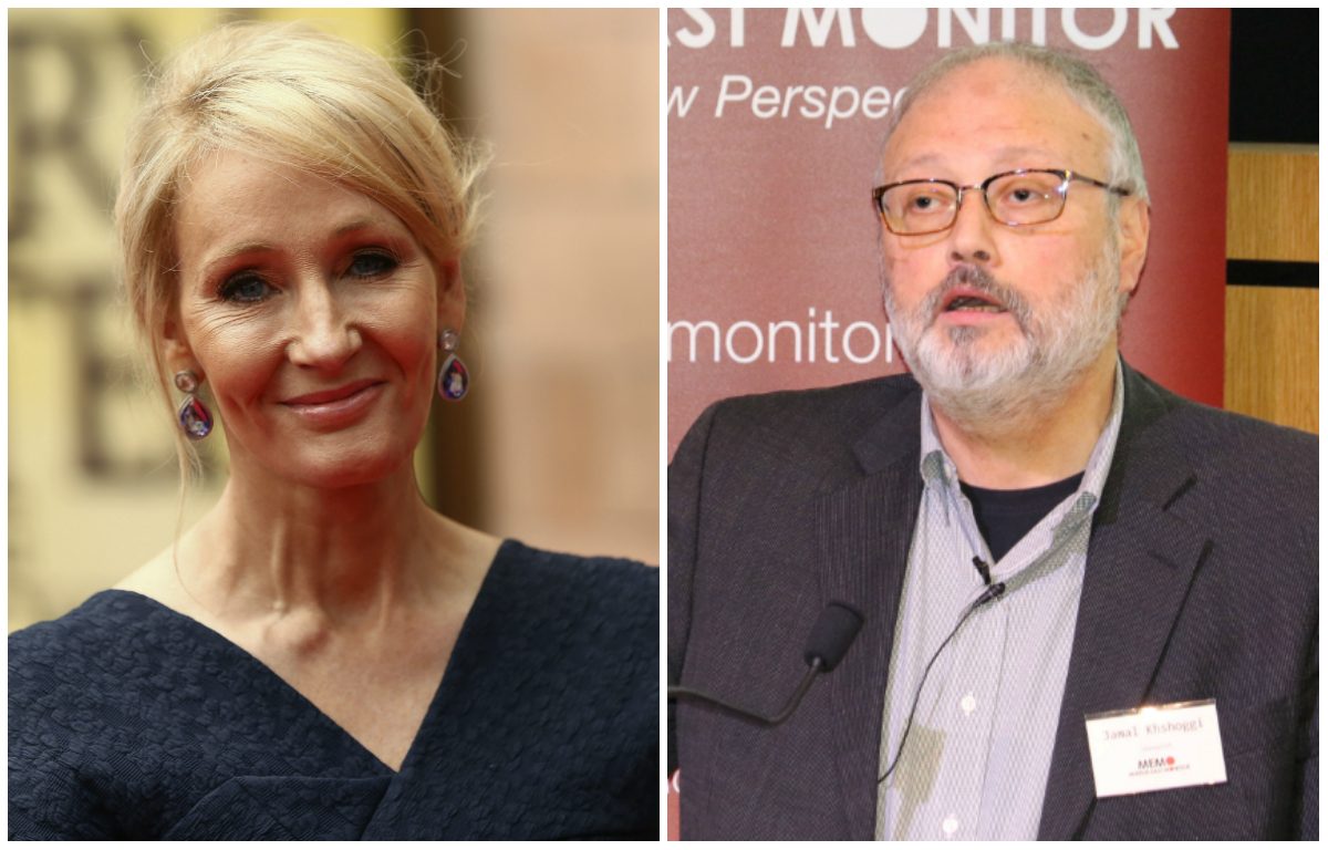 بينهم مؤلفة سلسلة هاري بوتر وميريل ستريب.. 100 فنان وناشط عالمي يطالبون الأمم المتحدة بالتحقيق في مقتل خاشقجي