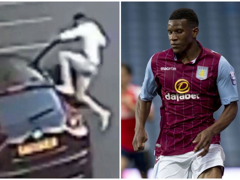 لاعب إنكليزي يعتدي بوحشية على امرأة