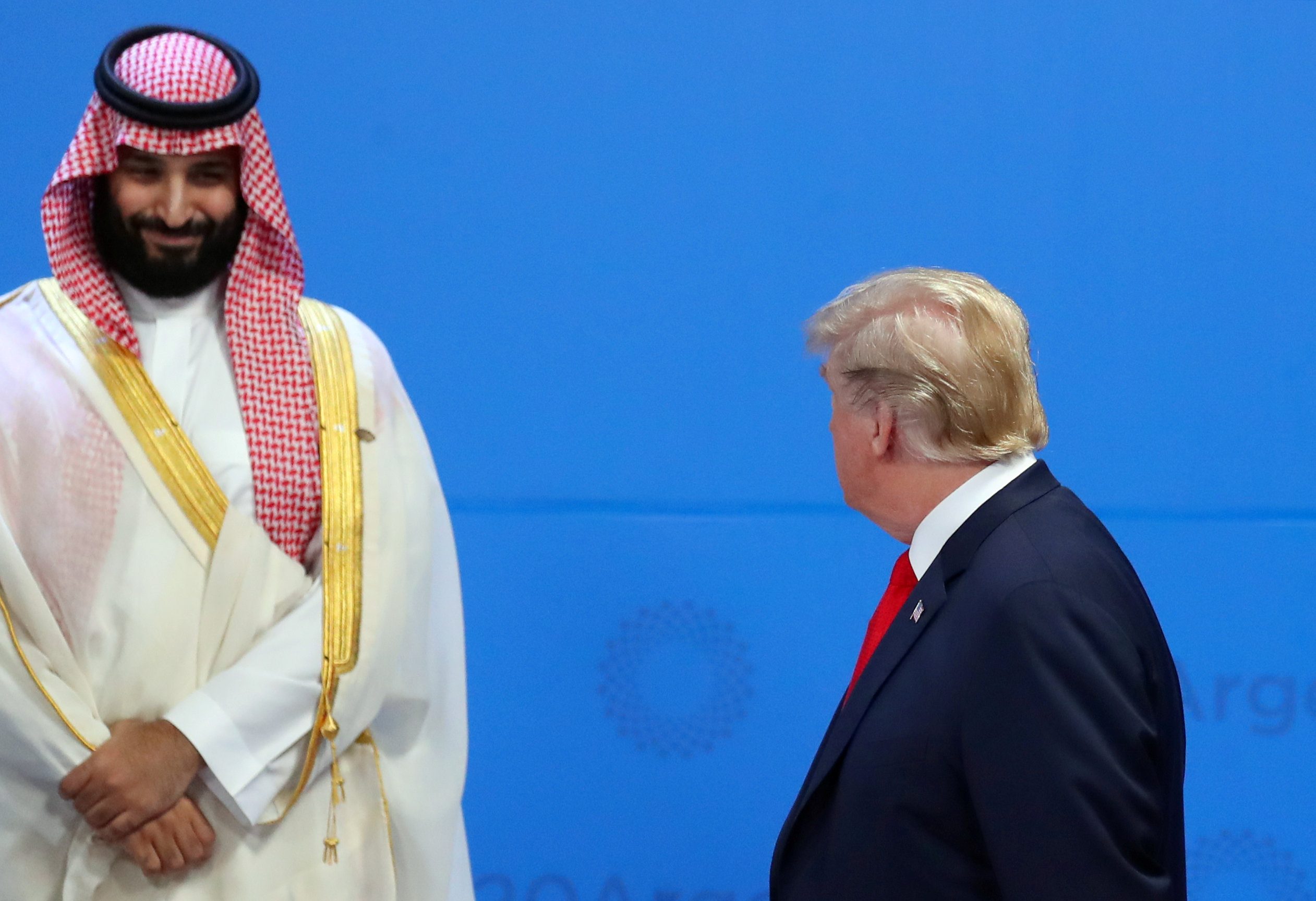 ترامب ومحمد بن سلمان في قمة العشرين/ رويترز