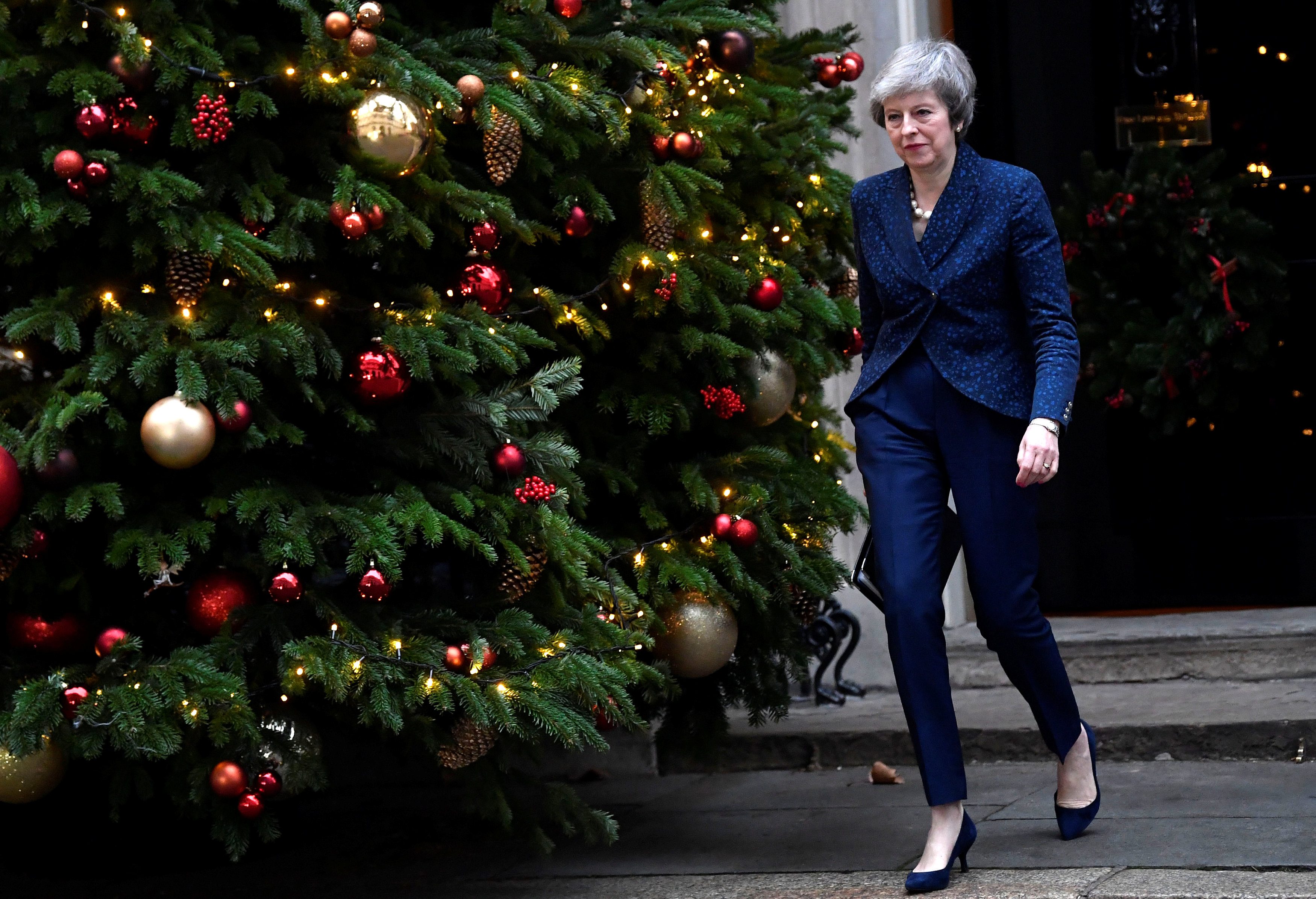 رئيسة الوزراء البريطانية تيريزا ماي خروج من الاتحاد الأوروبي