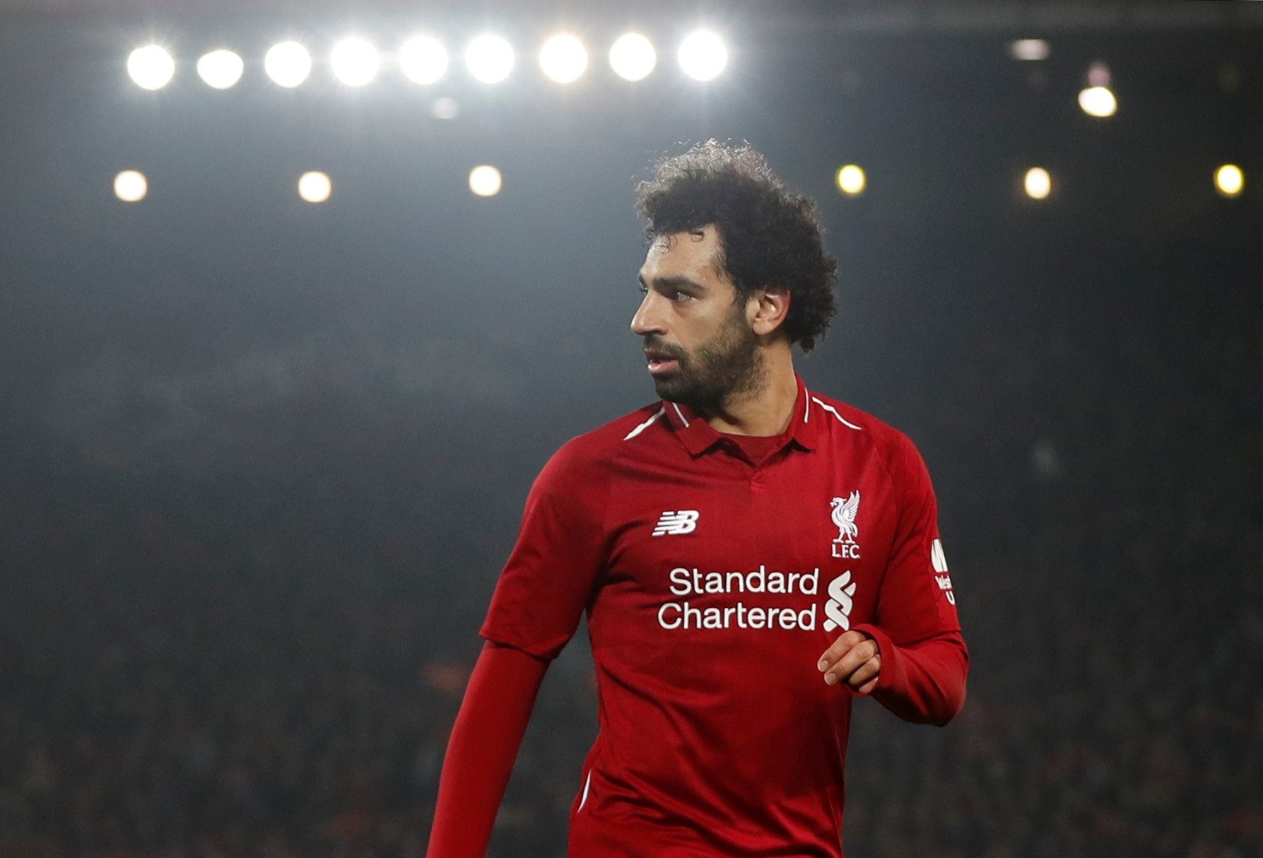 محمد صلاح يستغل السرية المفروضة على لاعبي ليفربول للقيام بحملة إعلانية