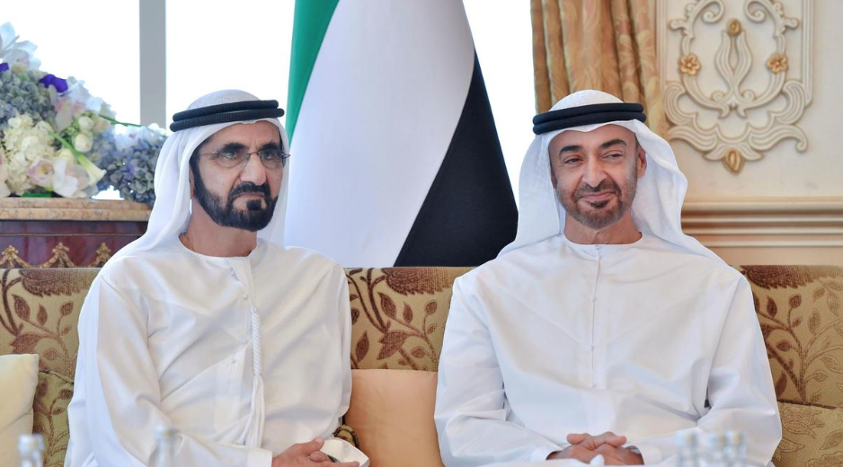 الشيخ محمد بن زايد والشيخ محمد بن راشد