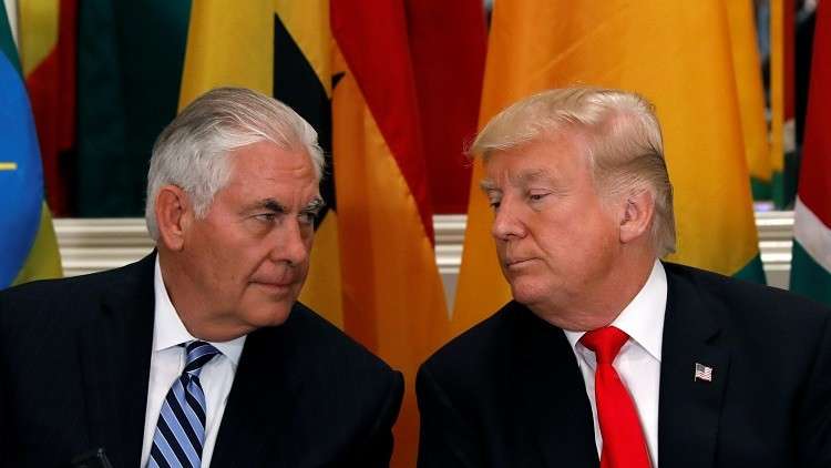 ترامب يهاجم تليرسون