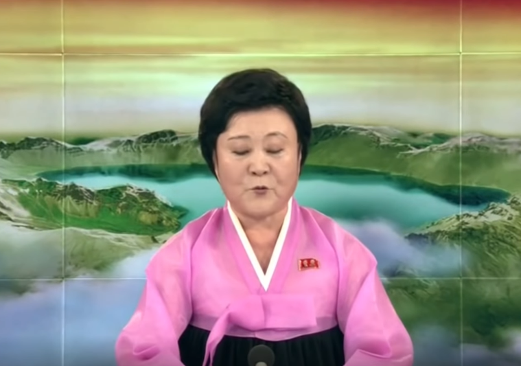 المذيعة الكورية ري تشون هي