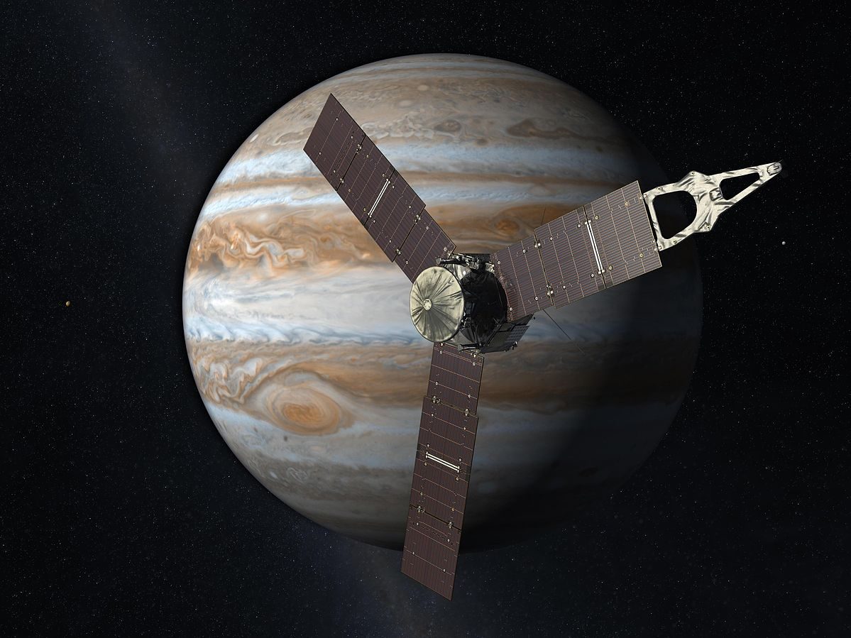 مركبة Juno ستواصل الدوارن حول كوكب المشترى/wikimedia