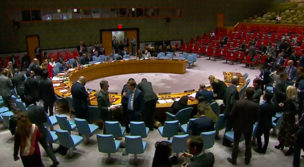 مجلس الأمن بعيد إقرار نشر فريق دولي في الحديدة اليمنية ( رويترز)