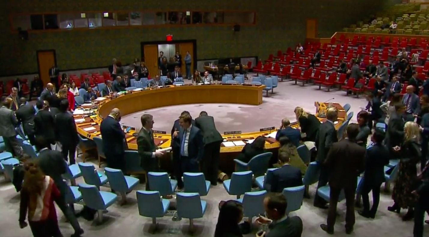 مجلس الأمن بعيد إقرار نشر فريق دولي في الحديدة اليمنية ( رويترز)