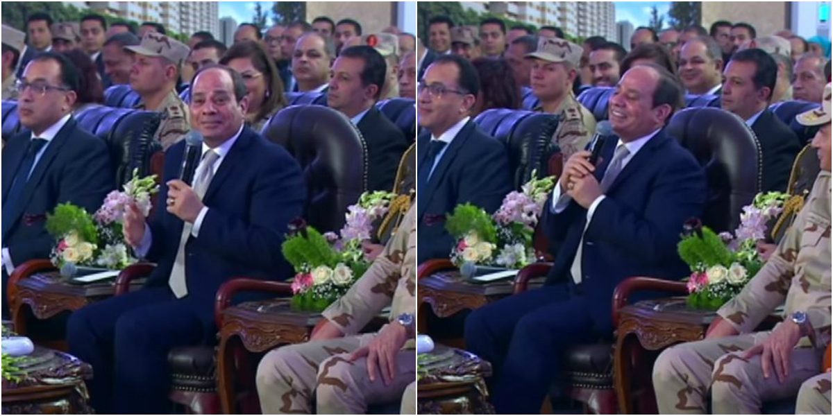 الرئيس المصري عبد الفتاح السيسي يدعو لتقليل النكات