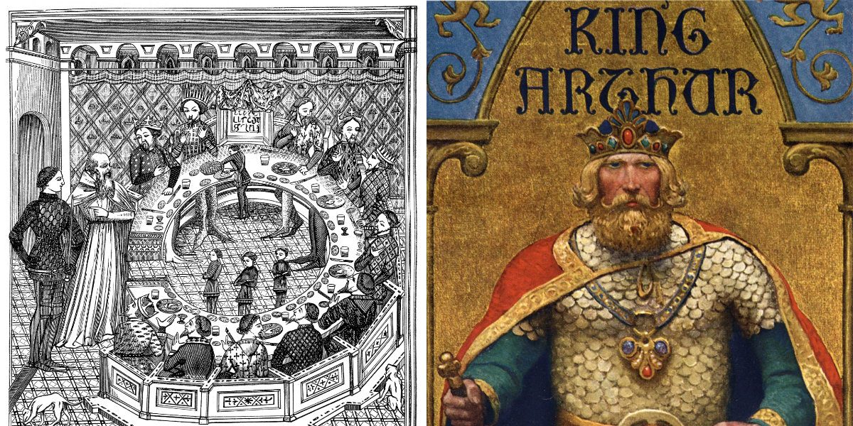 قصة الملك آرثر وفرسان الطاولة المستديرة