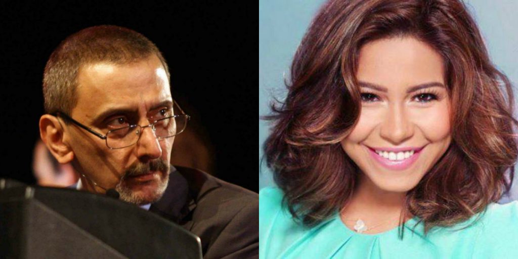 زياد الرحباني في منزل شيرين بمصر