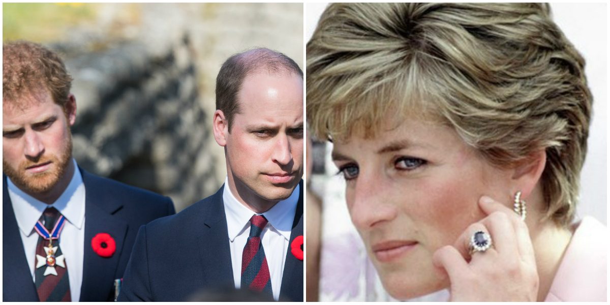 لماذا أعطى الأمير هاري خاتم خطوبة ديانا لأخيه ويليام؟