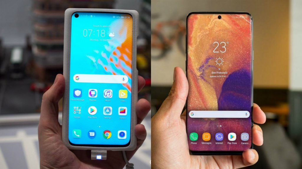 ميزات هاتف Galaxy A8s ستشبه  Huawei Honor View 20