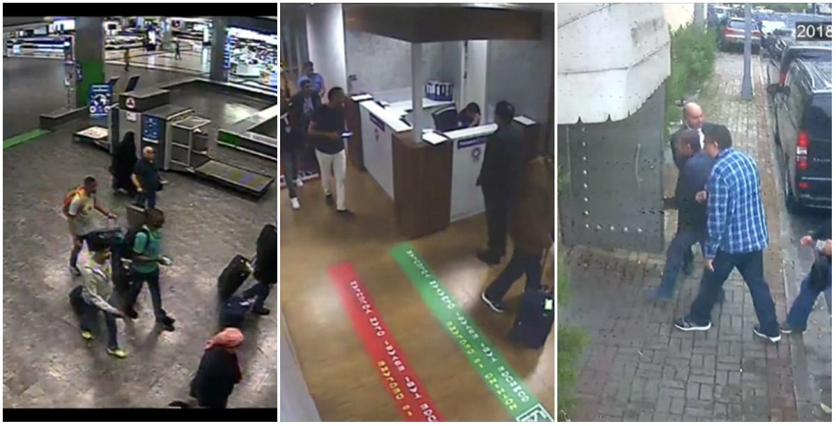 صور جديدة لفريق اغتيال خاشقجي.. 147 كاميرا مراقبة في 80 نقطة بإسطنبول، ومدة التسجيلات 3500 ساعة