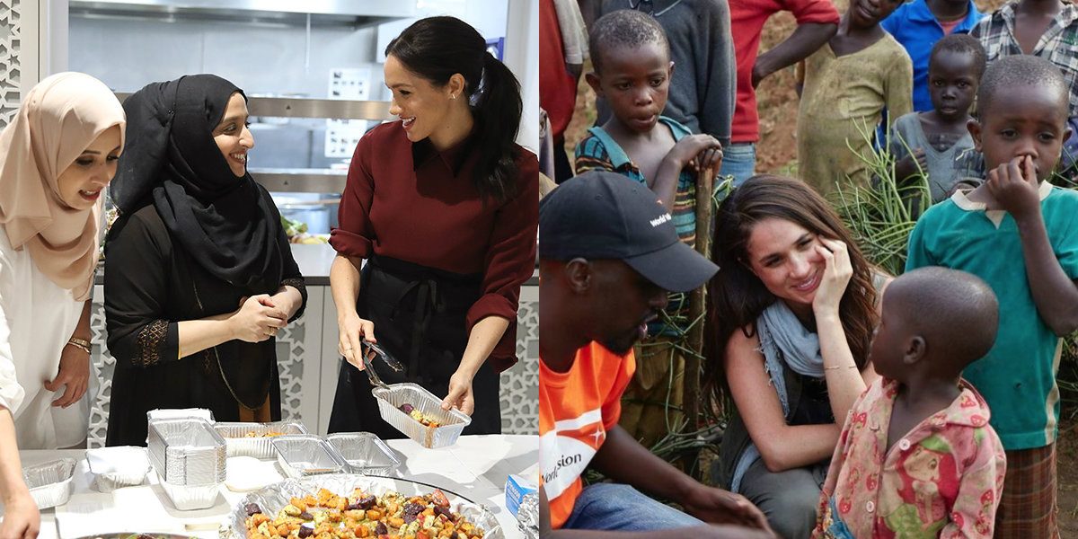 أعمال ميغان ماركل الإنسانية