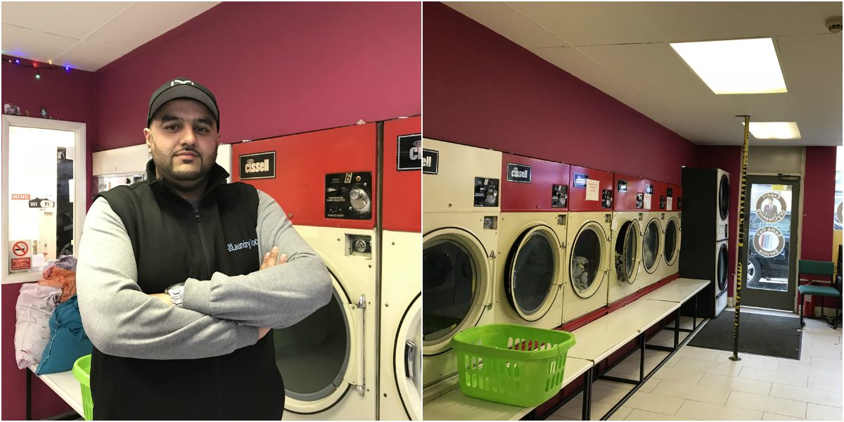 «أحب رسم البسمة على الوجوه».. شاب مسلم يملك مغسلة يقرر خدمة مئات المشردين مجاناً شمال العاصمة البريطانية
