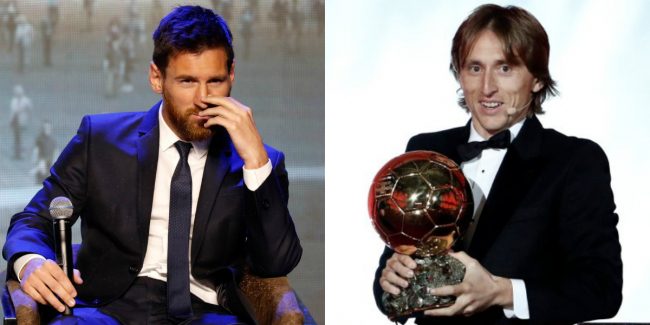 لهذا كان ميسي الأحق بجائزة الكرة الذهبية وليس مودريتش
