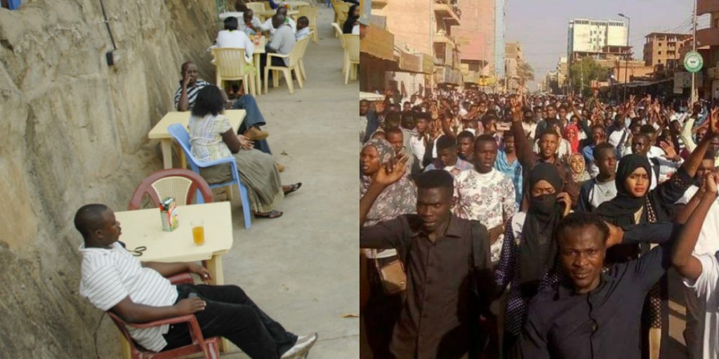 التظاهرات الحالية في السودان