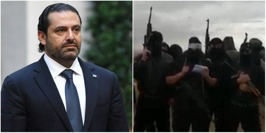 ملثّمون يهددون سعد الحريري بالقتل